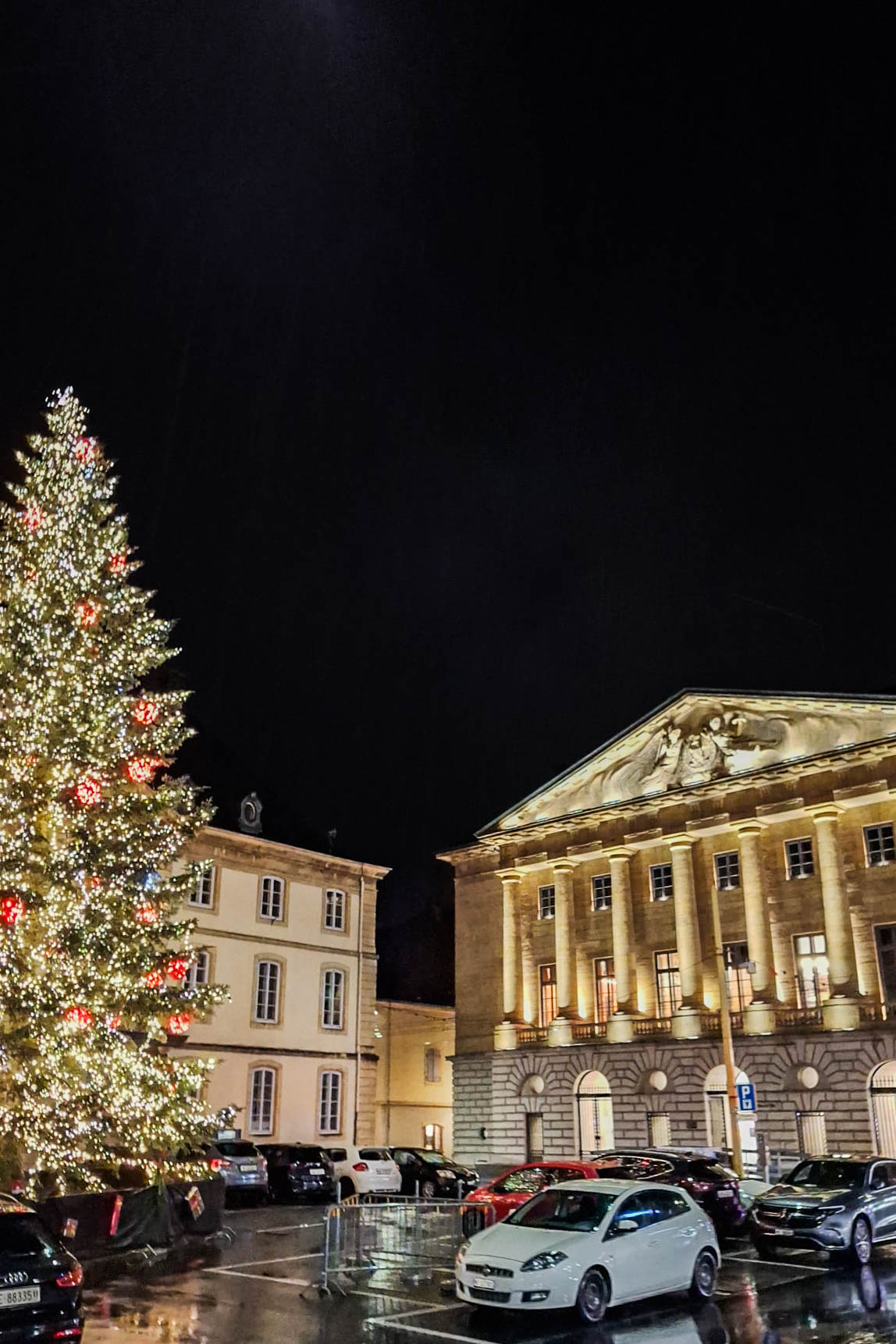Hotel de Ville la nuit et sapin-2